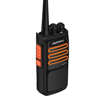 2PCS BAOFENG talkie walkie BF-888SPLUS Oranžno različico prenosni ročni dva načina radio