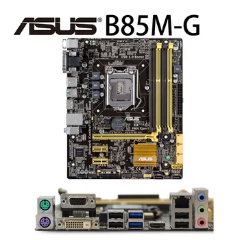 1150 LGA Asus B85M-G matična plošča + PROCESOR Intel Core i5 4590 matične plošče, Set i5 DDR3 3.3 GHz HDMI je združljiv B85 Placa-Mãe 1150 Uporablja