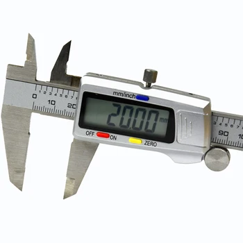 Iz nerjavečega jekla Digitalno kljunasto merilo Mikrometer 6