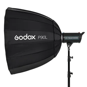 Godox P90L 90 CM Parabolični Mehko Polje Mehko Ogrinjalo Box za Bowens Gori Studio na Prostem Streljanje Flash Visoka Nasičenost Svetlobni Učinki