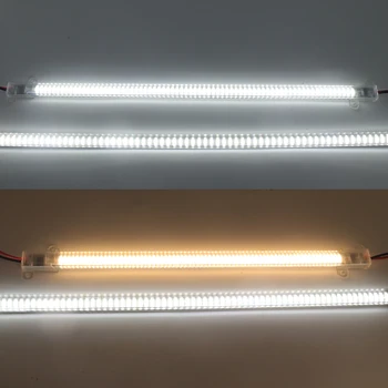 LED Bar Svetlobe AC220V Visoko Svetlost 50 cm 30 cm 40 cm 72LEDs 2835 LED Toga Trakovi za Varčevanje z Energijo LED, Fluorescentne Cevi 5pcs/veliko