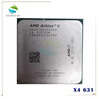 AMD Athlon X4 631 2.6 GHz 100W Quad-Core CPU Procesor AD631XWNZ43GX Socket FM1/ 905pin