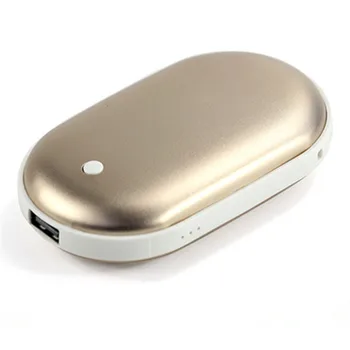 5200mAh 5V Srčkan USB Polnilna LED Električno Ročno Toplejše Grelec Potovanja Priročno Dolgo Življenje Mini Žep Toplejše Doma Segrevanje Izdelka