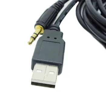 1,5 M Avto Dash Podometno Montažo Vrata USB Plošča 3.5 mm AUX USB Podaljšek Adapter