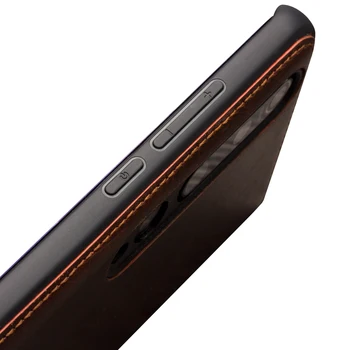 Poslovni Denarnice Reža za Kartico Telefon Primeru za Xiaomi 10 10 Pro Primeru višjega Pravega Usnja Kritje Za Xiaomi Mi 10 Pro 10 Celotno Lupino