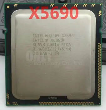 Brezplačna Dostava Intel Xeon X5690 CPU procesor /3.46 GHz /LGA1366/12 MB Predpomnilnika L3/Six Core/ strežnik procesor CPU