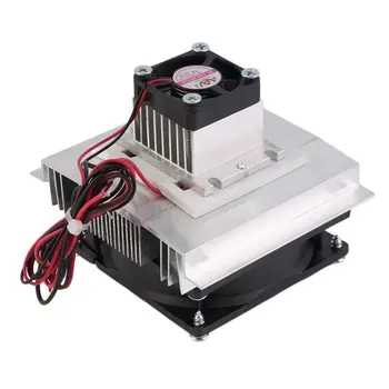 Termo Peltier Hlajenje Hlajenje Hladilnika Ventilatorja Sistema Heatsink Kit