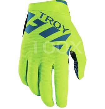 Brezplačna dostava Troy Fox MX Dirke Raner Temno Modre Rokavice za Motocross Off-Road Vožnjo Kolesa Kolesarske Dirke MX DH MTB Rokavice
