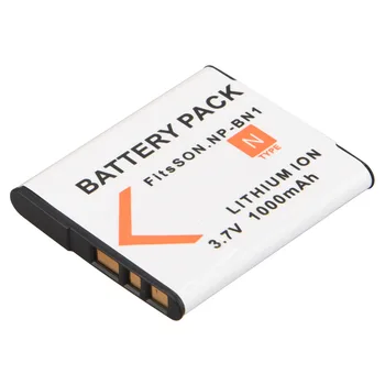 1000mAh NP-BN1 NP BN1 Digitalni Baterija za Sony TX9 WX100 TX5 WX5C W620 W630 W670 TX100 Fotoaparat Zamenjava Li-ion Bateria Pack