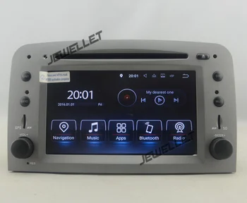 Jedro Octa IPS zaslon Android 10 Avto DVD GPS Navigacijski za Alfa Romeo 147 GT s 4G/Wifi DVR OBD ogledalo povezavo 1080P