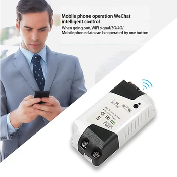 Nove Wifi Smart Stikalo 220V univerzalno Univerzalno Spremembe EWeLink Mobilni Telefon, Daljinsko Pametni Dom Gospodinjski EWeLink Dobave