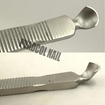 Cuticle Zajemalka Potiskalo Odstranjevalec Laka Za Čistejše Pedikura Manikura Salon Instrumenti