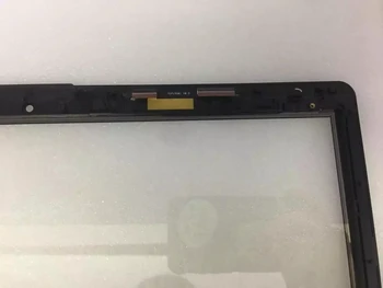 15.6 inch sprednji Zaslon na Dotik, plošča Senzorja zunanjega Stekla Računalnike z okvirjem Nadomestnih delov Za Asus VivoBook S550 S550C S550CA