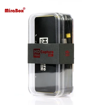 Sprejeti OEM Da Mirabox 1080P Igre Capture Card,Nizke Latence USB3.1 Tip C Capture Card za Nintendo Stikalo PS4