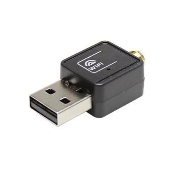 USB Brezžične Omrežne Kartice Lan Wi Fi Dongle 150Mbps z 2dB Antena 2.4 G Prenosni Močno Sprejem Signala Wifi Adapter Usmerjevalnik