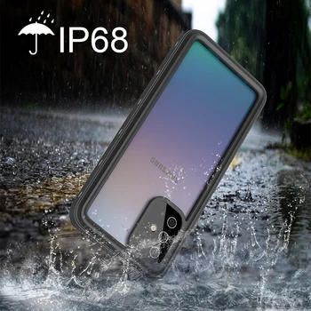 Anti-konck IP68 Vode, ki so Dokaz Primeru Telefon za Samsung S20 Ultra S20 Plus Nepremočljiva Polno Zaščito Potapljanje TPU + PC Shockproof Pokrov