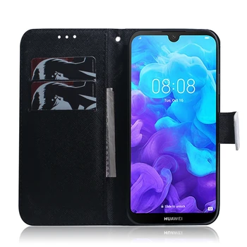 Za Huawei Honor 8S Primeru Volk Panda Magnetni Flip Denarnice Kritje Za Huawei Y5 2019 Y52019 Huawie Huawai Čast 8 8 S Coque