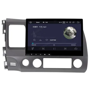 Android 10.0 4+64 G Avto Radio, GPS Navigacija za Honda Civic 2007-2011 Multimedijski Predvajalnik, Radio, video, stereo vodja enote za dsp wifi
