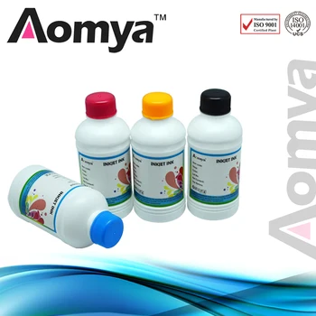 Aomya 4 Barv 250 ml/steklenico Črnila Sublimacije Združljiv za Eco Inkjet Tiskalnik, Black Cyan Magenta Yellow