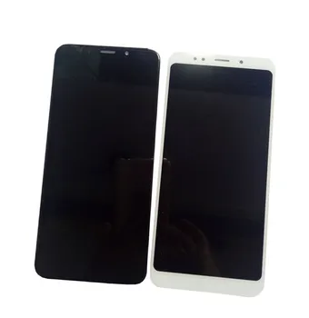 ORIGINAL Za Xiaomi Redmi 5 Plus Redmi 5Plus MEG7 Zaslon LCD+Touch Screen Računalnike Skupščine Črne Bele Barve, komplet z