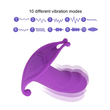 Sex Igrače za Ženske Klitoris Stimulator Brezžičnim Daljinskim upravljalnikom, Dildo, Vibrator 10 Hitrost Nosljivi Hlačke Vibrator Odraslih Izdelki