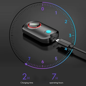 Brezžična tehnologija Bluetooth 5.0 Zvočna kartica Sprejemnik Oddajnik 3.5 mm Aux Avdio Avto Adapter MP3 Hands-Free Predvajanje