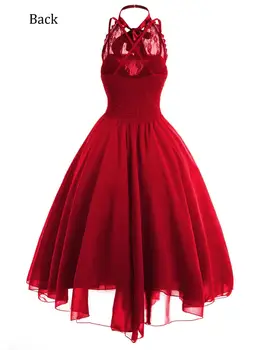 5xl Seksi backless čipke corss čipke-up šifon drsalec obleko Vijolične barve črna rdeča vintage obleko Plus velikost obleke za ženske 4xl 5xl 6xl