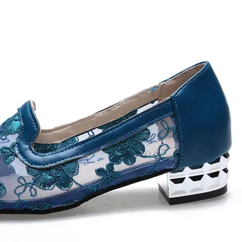 Nove ženske poletni čevlji ženske elegantno ločevanje petah ženske čevlje luksuzne blagovne znamke ženski zdrsne na trak ples čevlji dropshipping