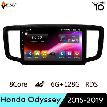 Android Samodejno Brezžično Carplay Za Honda Odyssey-2019 Avto Radio Večpredstavnostna Video Navigacija GPS DSP Android 10 QLED Zaslon