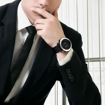 Luksuzne blagovne Znamke SKMEI Šport Moški Gledajo 5Bar Vodotesne ročne Ure Moške Budilka Fashion Digitalni Watch Relogio Masculino Reloj Montre