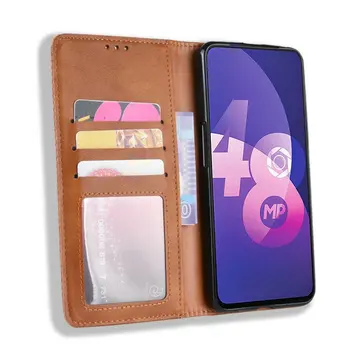 Vintage Usnjena torbica za Xiaomi Poco X3 NFC Denarnice Flip Magentic Auto Zaprta Mehko Kritje Za Xiaomi Poco M3 Primerih Funda Capa Vrečko