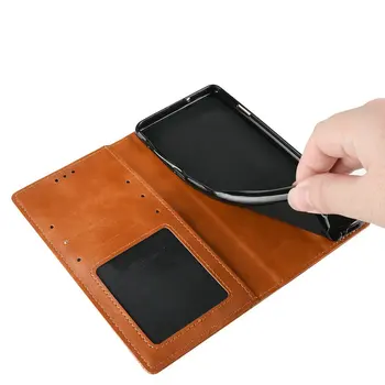 Vintage Usnjena torbica za Xiaomi Poco X3 NFC Denarnice Flip Magentic Auto Zaprta Mehko Kritje Za Xiaomi Poco M3 Primerih Funda Capa Vrečko
