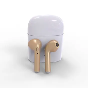 Ekslen HQB I7S TWS Bluetooth V Uho Slušalke s Polnjenjem Osnove Polnilnika Polje Brezžične Slušalke Strojne opreme za Mobilni telefon