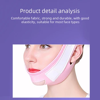 Obraz Slim V-Skladu Dvignite Masko, Lice In Brado Vratu Hujšanje Tanek Trak Proti Gubam Na Obrazu Tanke Masko Hujšanje
