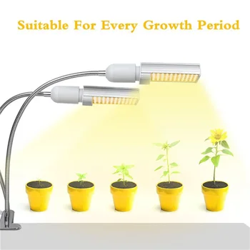 Celoten Spekter E26/27 45W LED Grow Light za uporabo v Zaprtih prostorih Obrata Sonca-kot Rastlina Raste LED Žarnice za Rastline Houseplants Orhideje, Poljščin, Zelišč