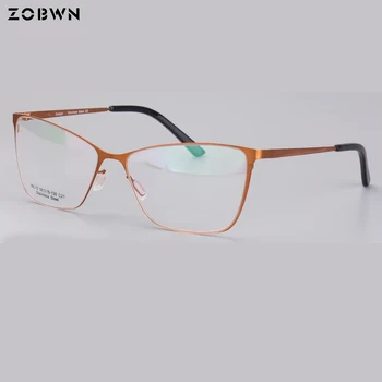 ZOBWN top prodajne metulj oblika vroč modni očala mačka oči ženske lady ultra lahka oculos de grau feminino za kratkovidnost objektiv