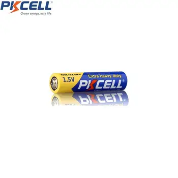 120 kos combo pack PKCELL 1,5 V Dodatno Težka Baterija 60pcs AA R6P+ 60pcs AAA R03P Ogljika-Cink enkratno Uporabo Suhe Baterije