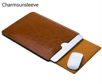 Mouse Pad Torbica Za Prenosnik Primeru Za Apple Macbook Pro Air 16 15.6 13 12 11.6 2019 2018 Retin Moda Laptop Rokav Usnje Vreča