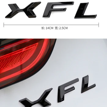 3D Avto Nalepke 3.0 5.0 V6, V8 XE XF XJL Pismo Zadaj Emblem Značko Nalepke Za Jaguar XE XF XJL E-TEMPO F-TEMPO F-TYPE Avto Styling