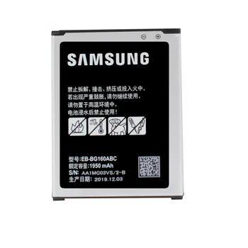 10pcs/veliko EB-BG160ABC Originalne Baterije Za Samsung Galaxy Mapi 2 SM-G1600 SM-G1650W Telefon Zamenjava Batteria 1950mAh