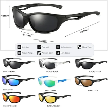 2020 blagovne Znamke Oblikovalec Polarizirana sončna Očala za Moške Vožnje Odtenki športih na Prostem Za Moške Oculos Očala Očala oculos gafas lentes