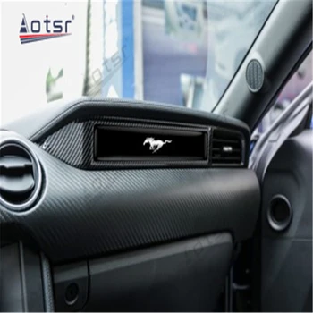 Za Ford Mustang GT - 2019 2020 Avto kopilot Dirke Instrument LCD-Zaslon Sistem Notranje Spremembe Plošča iz ogljikovih vlaken