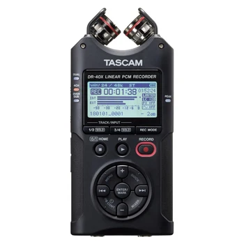 Tascam DR-40X nadgrajeno DR-40 ročni digitalni diktafon profesionalni snemalni pero linearni PCM diktafon