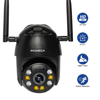 INQMEGA 1080P PTZ IP Kamera, Wifi Prostem 4X Digitalni Zoom AI Človekovih Zazna Brezžična Kamera 1 palca WiFi Varnosti CCTV Kamere