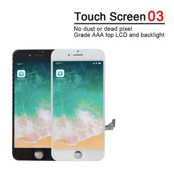 Kot nalašč Kakovosti AAA+++ Za iPhone 7 LCD Zaslon Diaplay Ne Dead Pixel Zamenjava Pantalla Za iPhone 6 6S 7 8 Plus X LCD