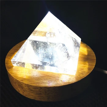 7 cm naravnih kvarčni kristal, žarnice energije piramida točke reiki healing home dekoracijo mineralnih odvzem