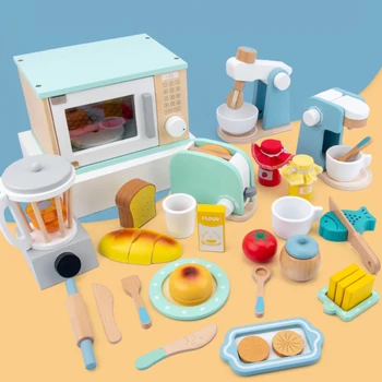 Otroci Igrajo Hiša Velika Simulacije Mikrovalovna Posoda Play House Kuhinja Igrače, Lutke Pohištvo Baby Darila