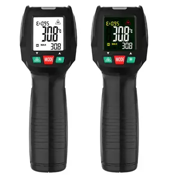 Industrijska Visoko Natančnost Digitalni Infrardeči Termometer LCD Pisane brezkontaktno Ročni Merilnik Temperature Pyrometer