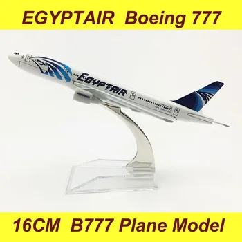 1/400 Obsega Zlitine Kovin Letalo Egipt Zraka 777 B777 Letalo Letalo Model Diecast Otrok Zrakoplova Zbirke Igrač