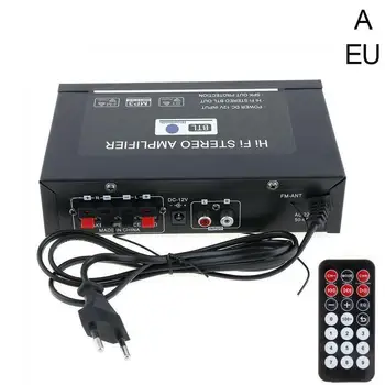 EU 800W G30 Digitalni Dom Power Audio Ojačevalnik Bluetooth Hifi Stereo Subwoofer Predvajalnik Glasbe Amplificador Z Daljinskim upravljalnikom